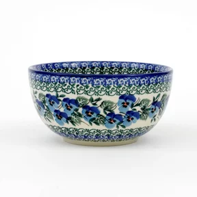 Miska ceramiczna 986 <br> 2273X Kobaltowe bratki